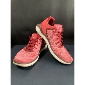Nike Free RN 18 Womens Size 10 Wild Red Velvet Running Shoes Sneakers AQ0563-676